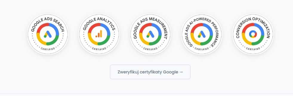 Specjalista Google Ads | Certyfikowany | Więcej klientów z Google