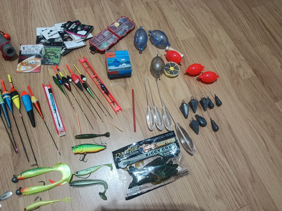 Conjunto de Pesca em água doce