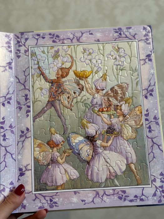 Кинига-пазл fairy jigsaw book