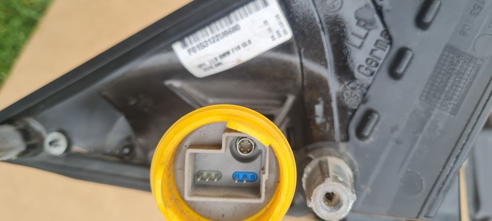 Lustro kompletne lusterko Prawe BMW F10 barcode z kamerą