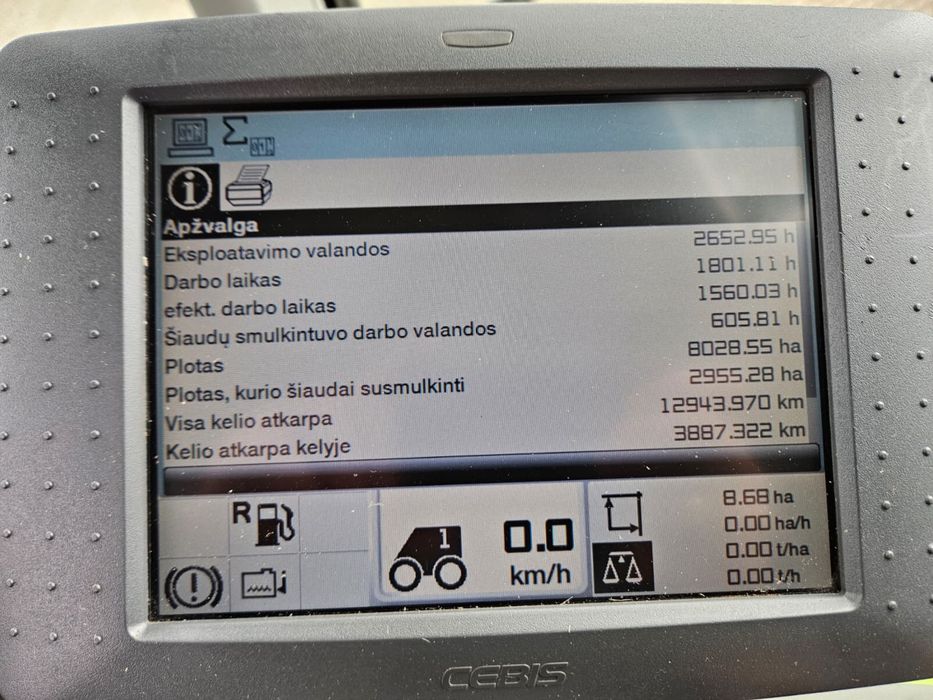 Claas Lexion 780 + Vario1230 GPS Laser Pilot