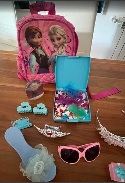 Conjunto de acessórios infantis Frozen / Princesa