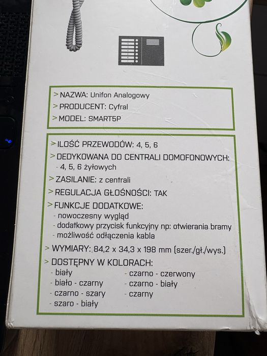Unifon cyfral smart 5p