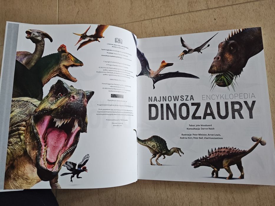 DINOZAURY -Najnowsza encyklopedia dinozaurów