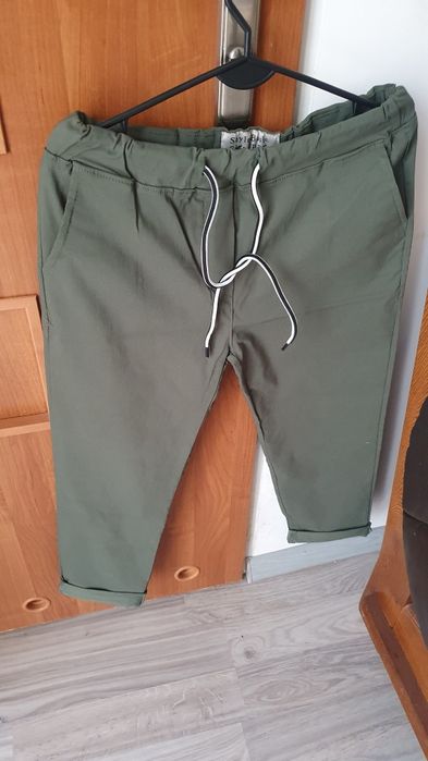 Spodnie damskie 3/8 rozm. 2 XL  NOWE Promocja 50 % ceny