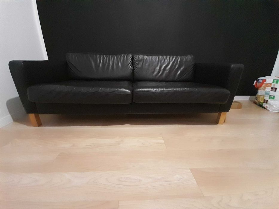 Kanapa, sofa skórzana Ikea Karlstad