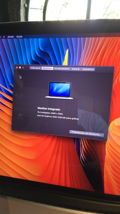MacBook Pro Retina i7 - 15 Polegadas