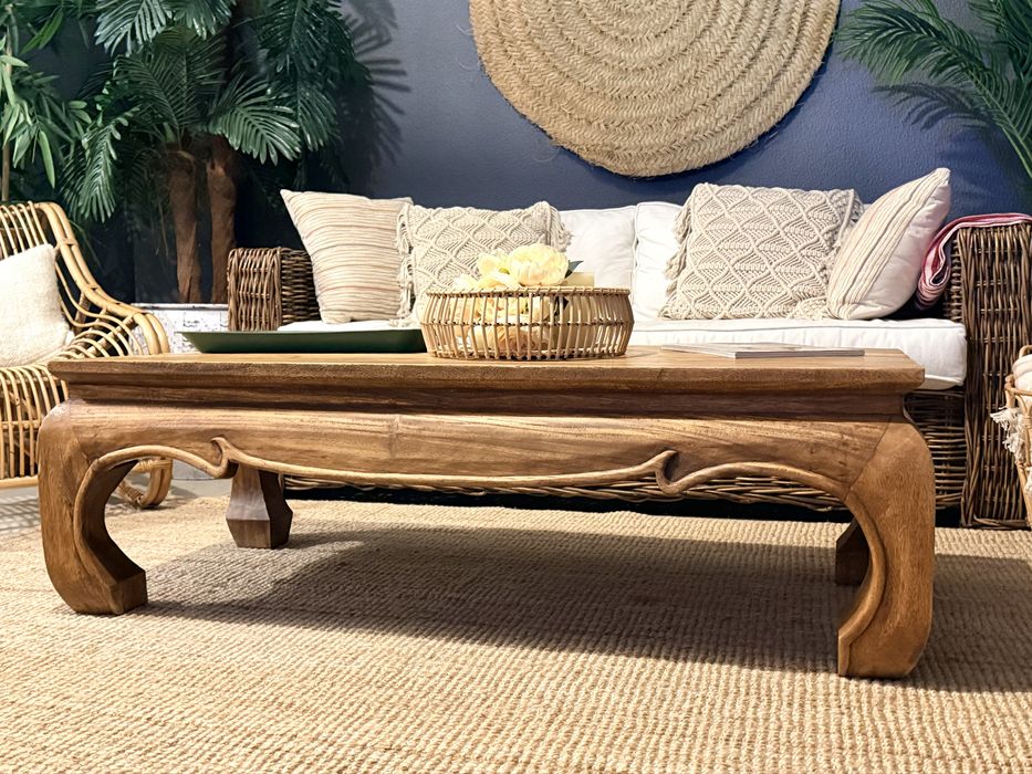 mesa opium centro apoio movel tv oriental teca Indonésia rustica