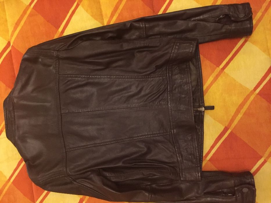 Casaco de cabedal Massimo Dutti