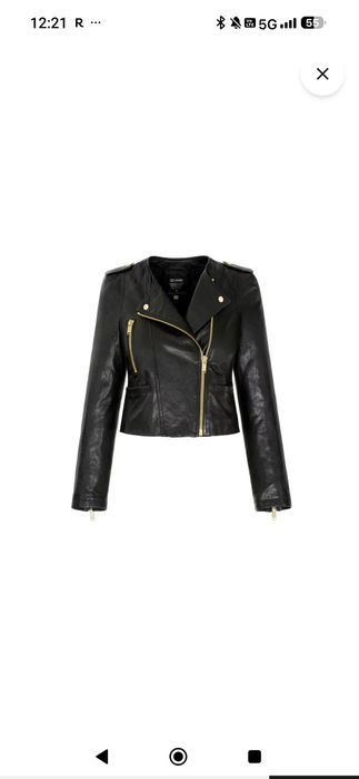 Skórzana kurtka ramoneska Ochnik