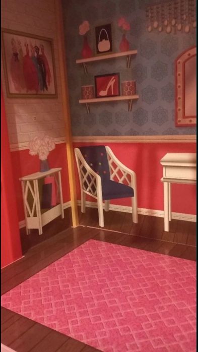 Casa de Bonecas em Madeira - Barbie