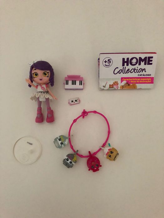Shopkins - Home Collection, Melodine + 4 Charms | Concentra64739891522177120
