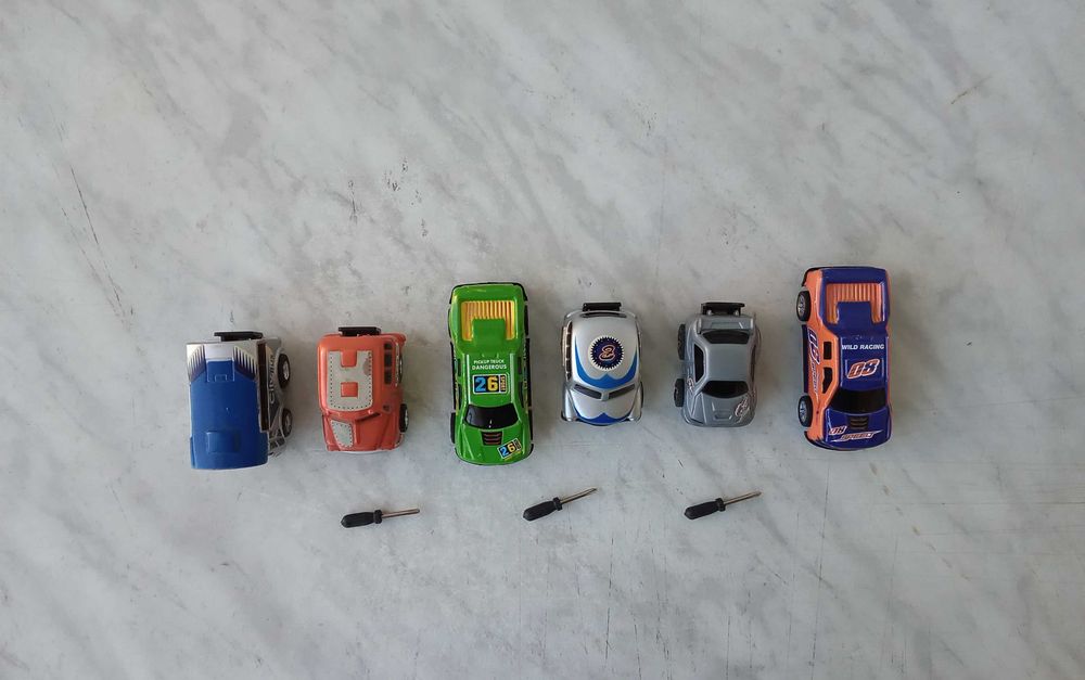 Моделі Автомобілів. ІНЕРЦІЙНІ (mini), 6 (шт). НОВІ.