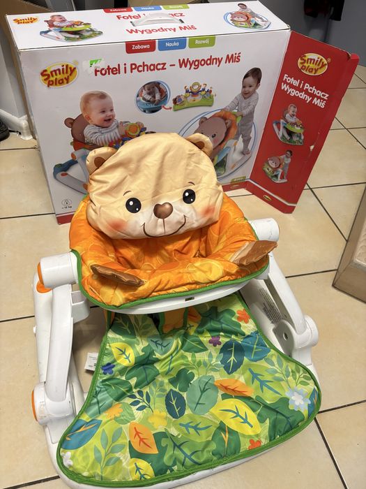 Smily play fotel pchacz wygodny mis zabawka