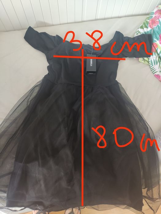 Sukienka czarna sandbella M