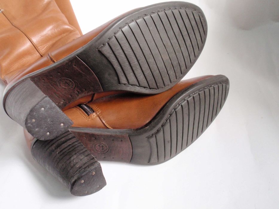Kozaki skórzane Karino roz. EUR 37