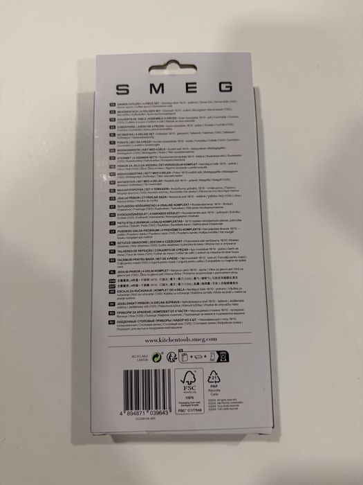 Conjunto de talheres SMEG