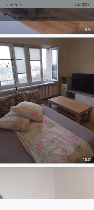 +Całe 2  pokojowe mieszkanie na wyłączność ,pokoje, noclegi