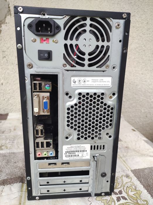 Системний блок ПК Intel Xeon X3450 / 8 gb ddr3 / 120 ssd / сокет 1156