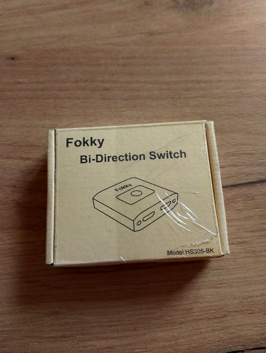 Rozdzielacz PC nowy HDMI dwa monitory