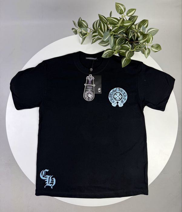 Футболка Chrome Hearts  чорна і біла
