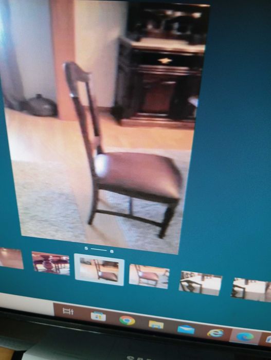 Mesa sala jantar em madeira maciça, carvalho