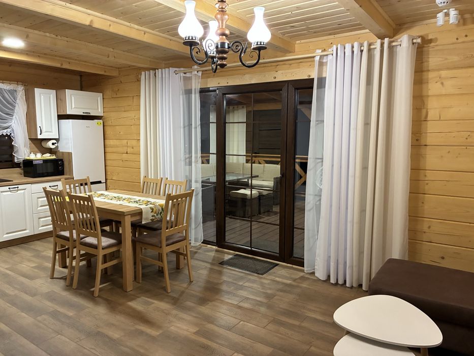 Domki Złote Runo Zalew Siemianówka Podlasie , bania i sauna.