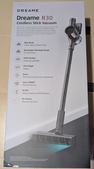 Aspirador Vertical Dreame R30 (Novo / Selado na Caixa)