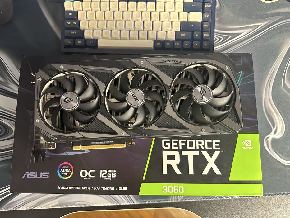 Відеокарта ASUS ROG Strix GeForce RTX 3060 12GB