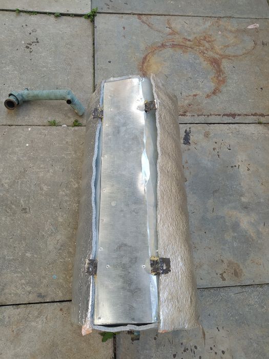 Бойлер з  балону (від опалення)