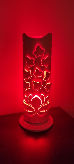 Luminária Decorativa Floral