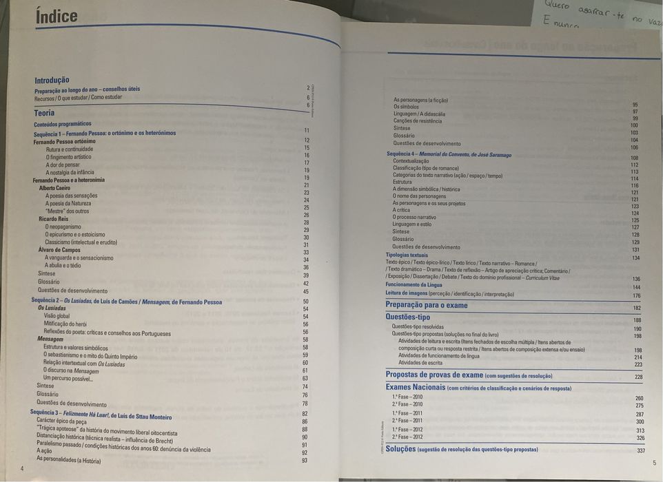 Manual de preparação exame Português 12.º