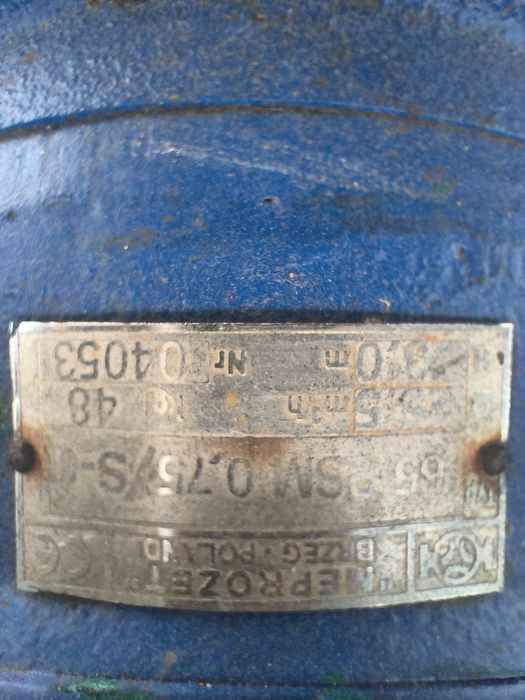 Zestaw pompa wirowa z silnikiem 400v