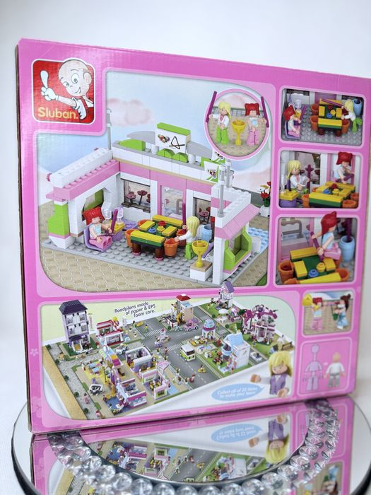 Klocki konstrukcyjne Sluban - kręgielnia