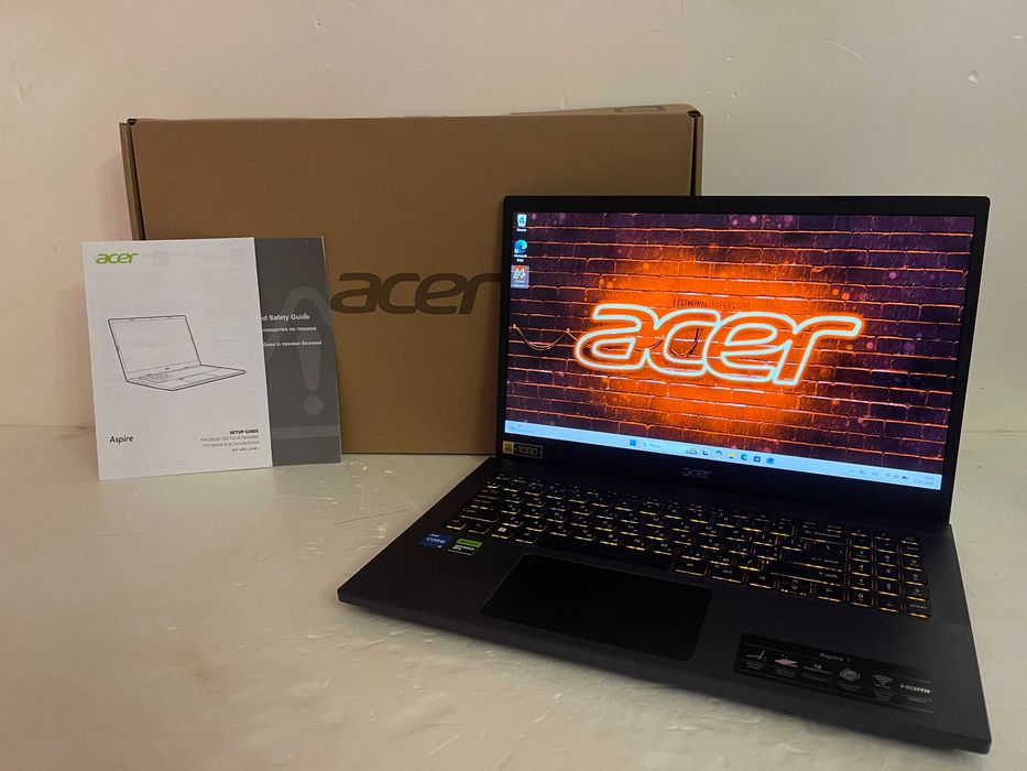 Игровой ACER A715 / Core i5 12450H Х12/ 16 RAM / RTX 2050 GDDR6 / + КАК НОВЫЙ!!