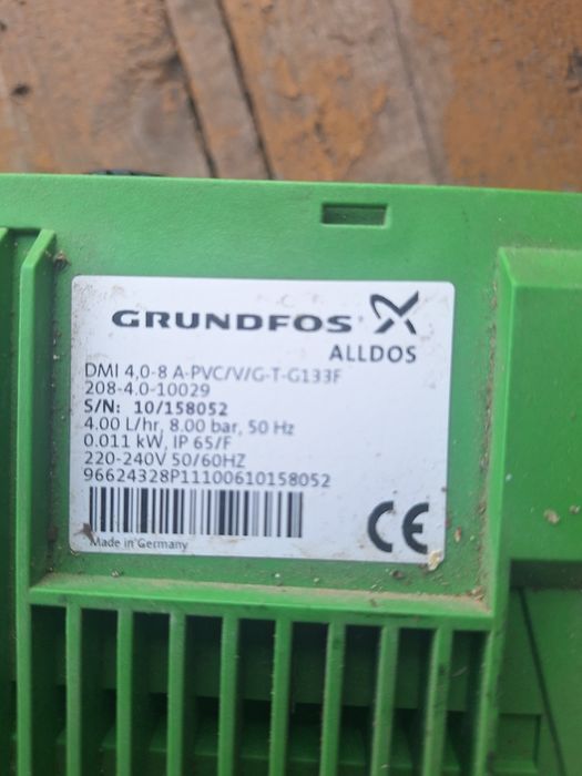 Membranowa pompa dozująca grundfos