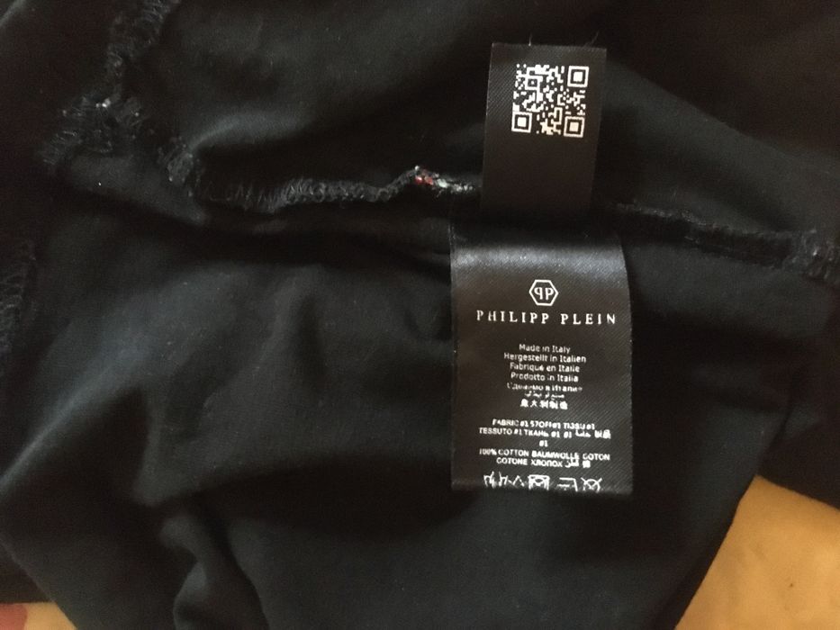 Футболка «Philipp Plein» модная со стразами XL-XXL
