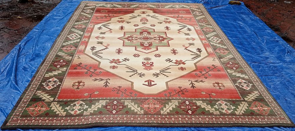 Dywan 250x350 Wełna 100/ Agnella jak nowy Wysyłka  Perski wzór W1145