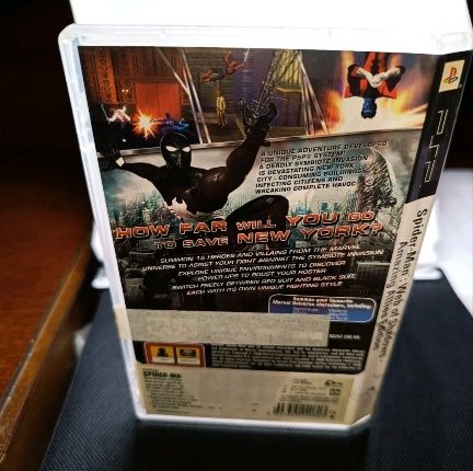 Spider-man: Web of Shadows Amazing Allies Edition PSP Sony PlayStation Portable
