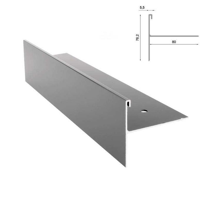 Profil W35B okapowy boczny 200 cm RENOPLAST Tarasy Wentylowane