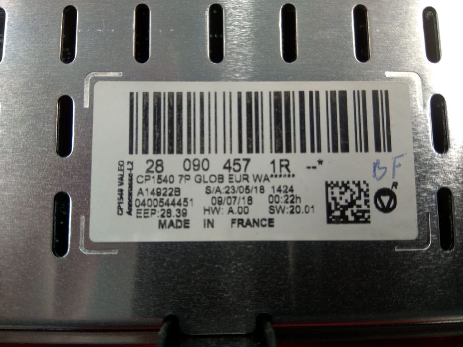 Ecra / Display GPS - 280904571R- RENAULT MEGANE IV Hatchback