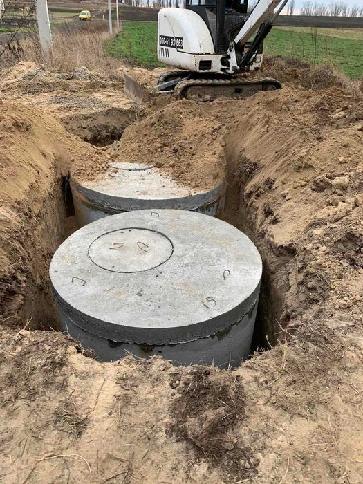 Септик, водовідведення, вигрібні ями під ключ