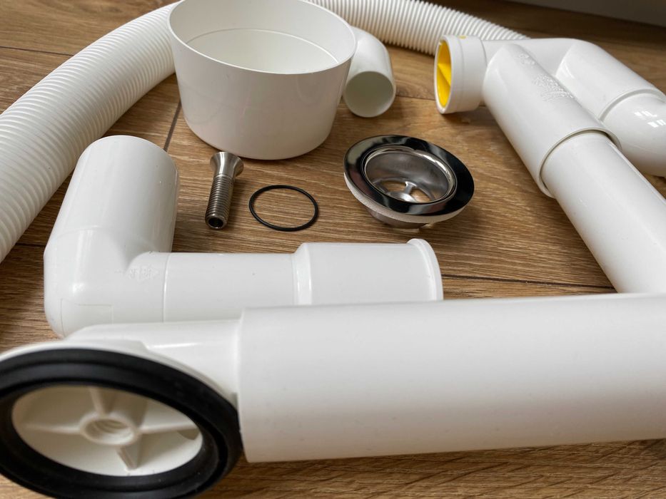 Syfon z elastyczną rurką RÄNNILEN Ikea, 1 komora