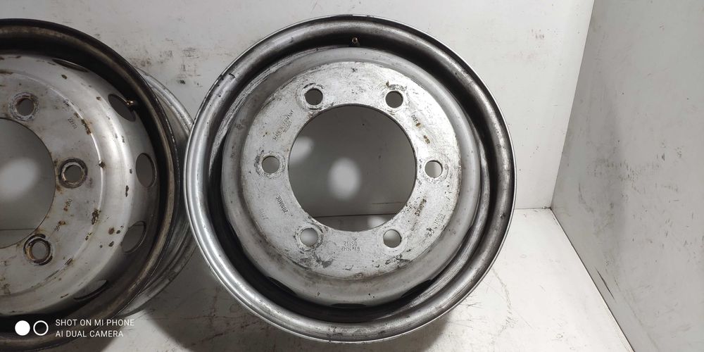 Felga 6x205 16 BUS bliźniak wzmacniana GERMANY 6jX16H2 OS132 para 2szt