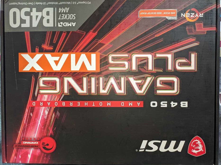 Материнская плата MSI B450 Gaming Plus Max