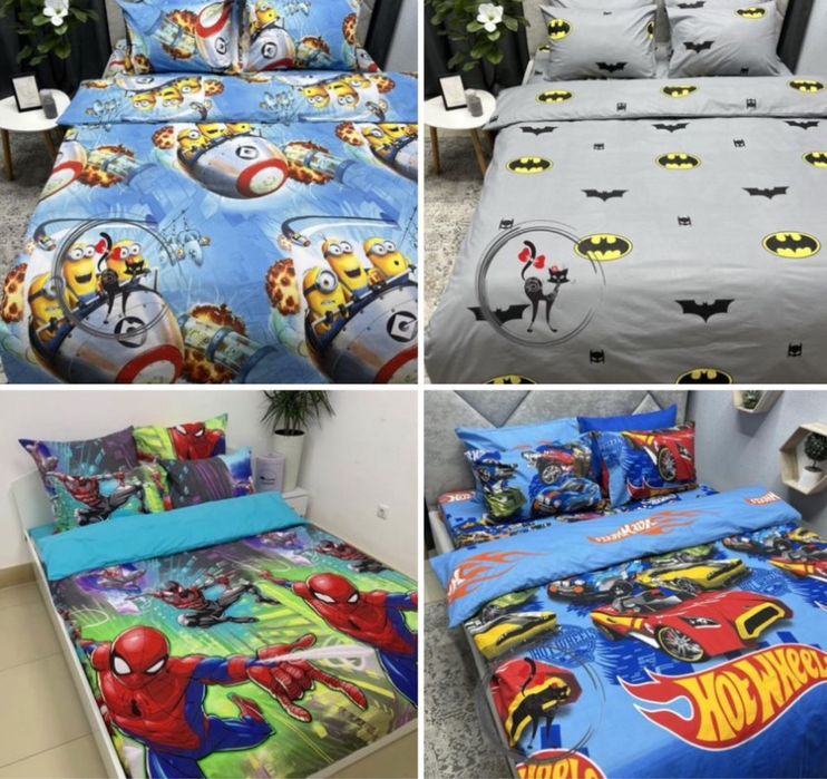 постільна білизна панды простинь на резинці простынь на резинке