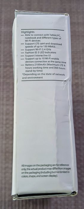 Router mobilny 4G LTE na kartę SIM wbudowany akumulator 2100 mAh