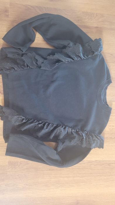 Zara bluza czarna roz.S