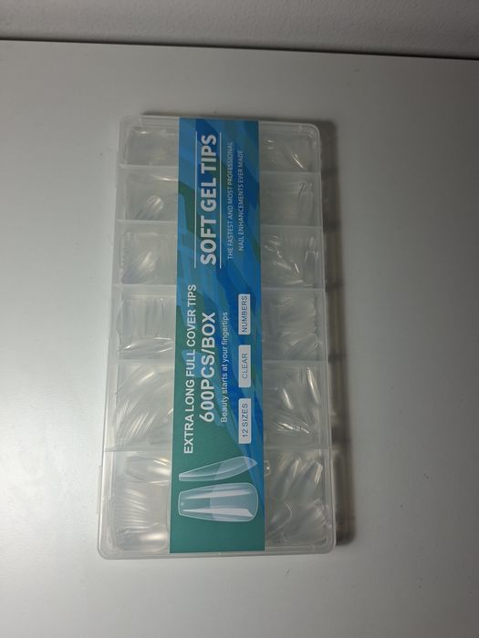 Molde soft gel bailarina para nail designer manicure