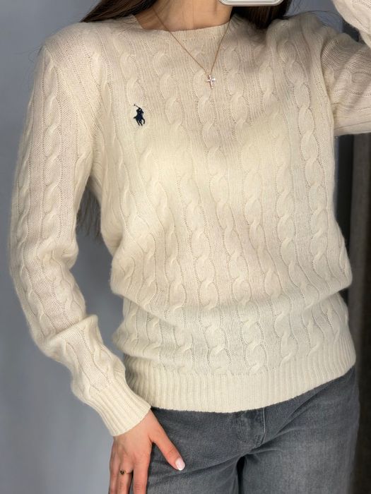 Светр з 90% вовни та 10% кашеміру  Polo Ralph Lauren, оригінал